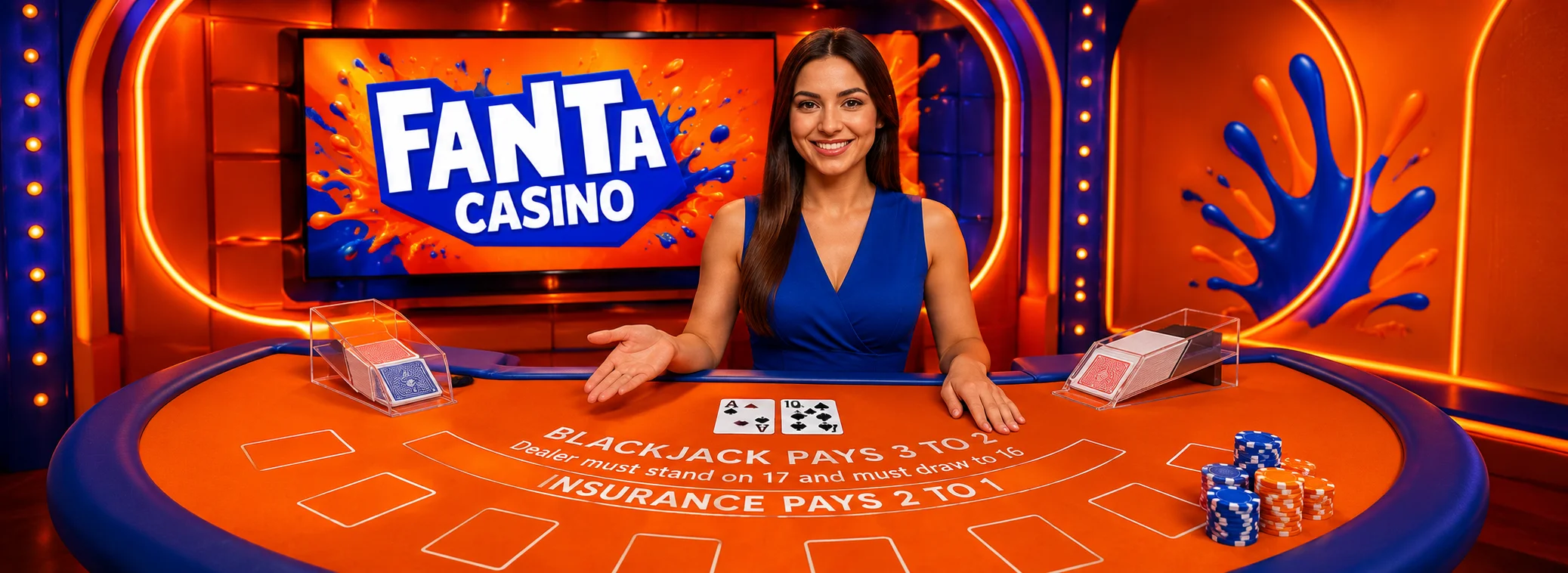 Live tables at Fanta Casino